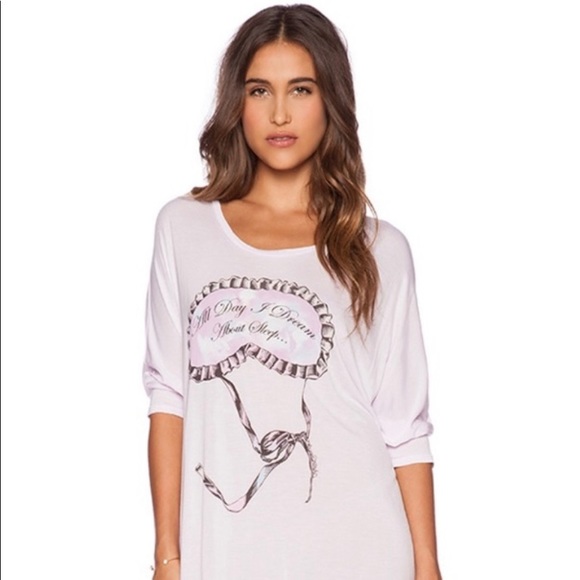 Lauren Moshi Tops - LAUREN MOSHI all day I dream about sleep oversized top